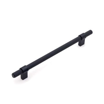 System 8774 Mobilya Kulp Siyah - 192 mm