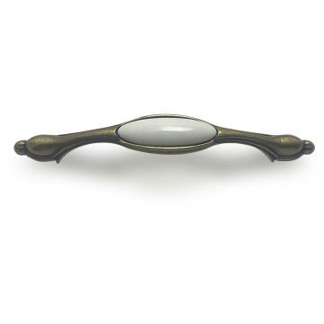 Nobel Saraylı Zamak Mobilya Kulp 128 mm Antiksarı