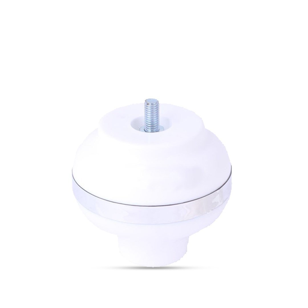 Küre Mobilya Ayak 8 cm Beyaz Krom