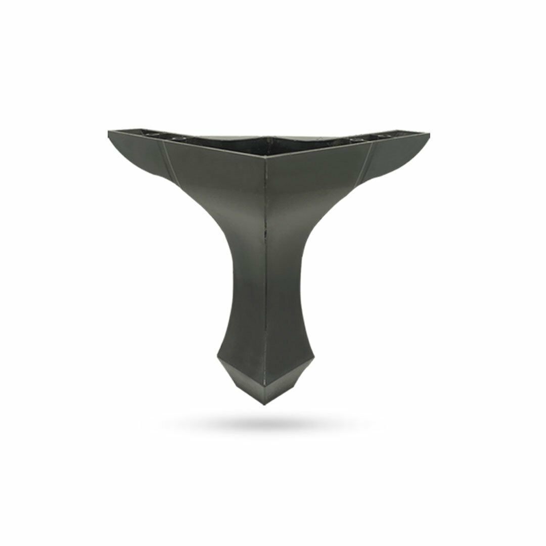 Mesir Lükens Mobilya Ayak 13 cm Siyah