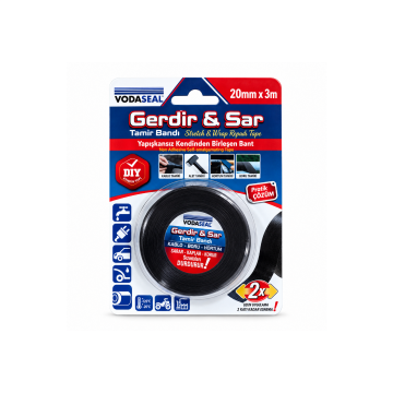 Vodaseal Gerdir & Sar Tamir Bandı (Kauçuk tamir bandı)