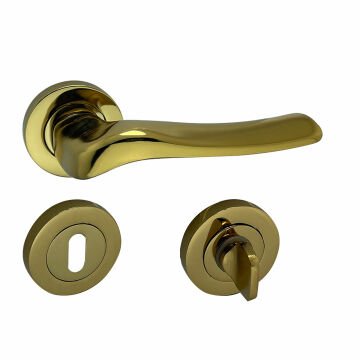 Dooraks Venüs Rozetli Kapı Kolu Albirifin Oda Kapısı