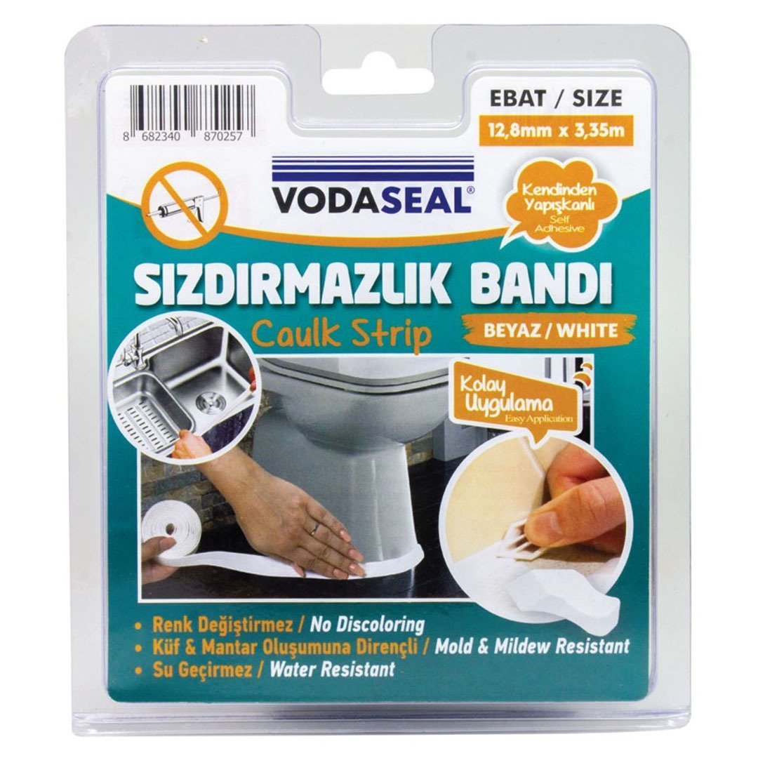 Vodaseal Sızdırmazlık Bandı Beyaz 38mmx3,35mt