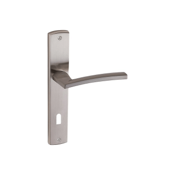 Doğanlar Rodos Saten Aynalı Kapı Kolu Oda Kapısı