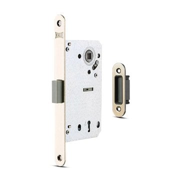 Kale Kilit Mıknatıslı Oda Kapı Kilidi - 50 mm / Nikel