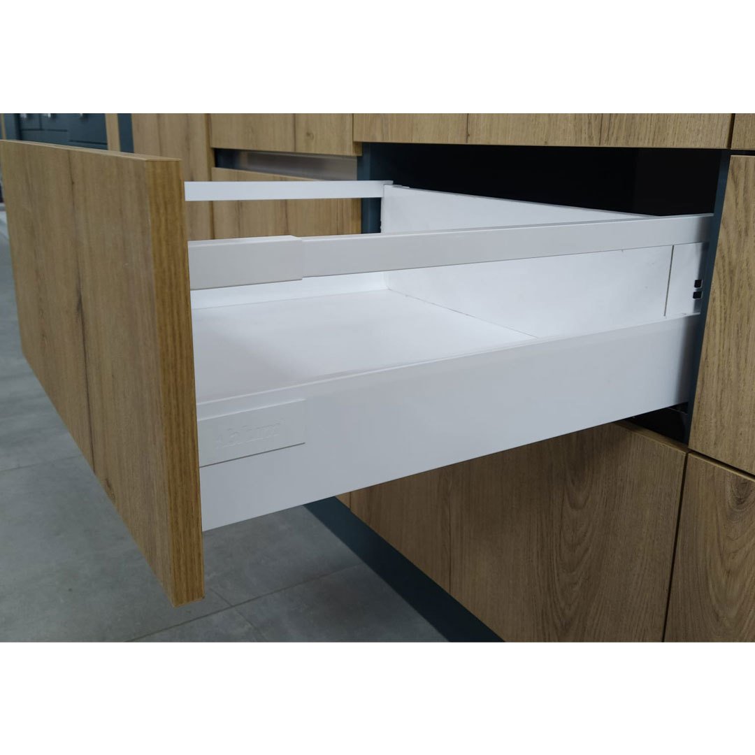 Blum Antaro Beyaz Çekmece Ray 50 cm Tek Bordürlü