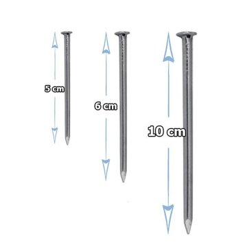 İnşaat Çivisi Başlı KG 6 Lık