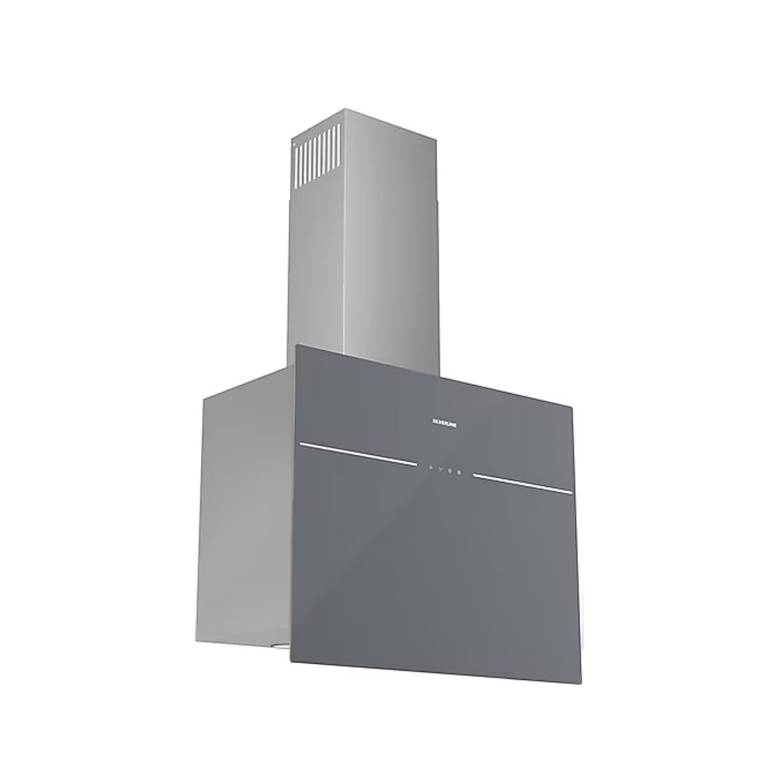 Silverline Link İnox 60 cm Duvar Tipi Davlumbaz Flat Gri