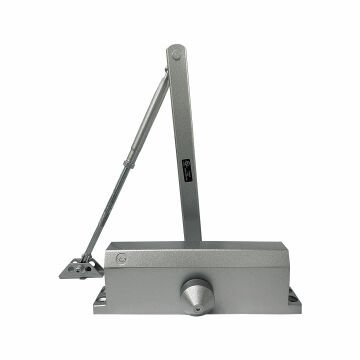 Yale Kapı Hidroliği 104 Sabit Güçlü (4 Numara) Gümüş ( 90 KG )