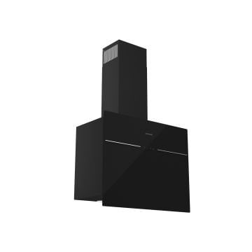 Silverline Link İnox 60 cm Duvar Tipi Davlumbaz Flat Siyah