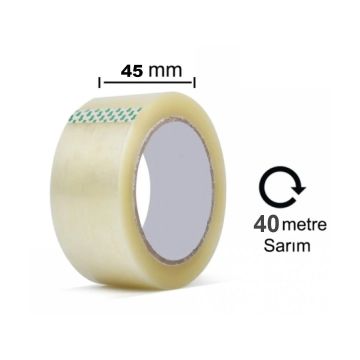 Koli Bandı Astel ( 45 mm ) Beyaz 40 Metre