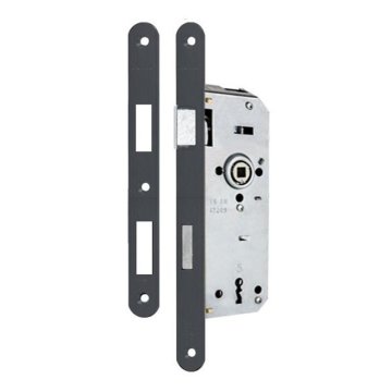 DoorAks 40*23 Rulmanlı Oval Oda Kapı Kilidi - Antik