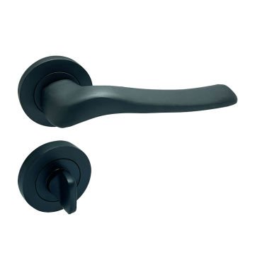 Dooraks Venüs Rozetli Kapı Kolu Matsiyah Dış Kapısı