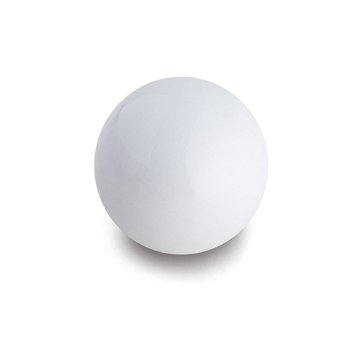 Tomurcuk Porselen Büyük Yuvarlak Mobilya Düğme Kulp Beyaz