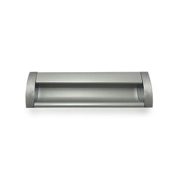 Diko Mat Krom Gömme Mobilya Kulp 128 mm
