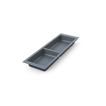 Mesan Traybond Kaşıklık 107X480 mm 3 Gözlü Antrasitgri Kaşıklık