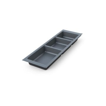 Mesan Traybond Kaşıklık 157X480 mm 1 Gözlü Antrasitgri Kaşıklık
