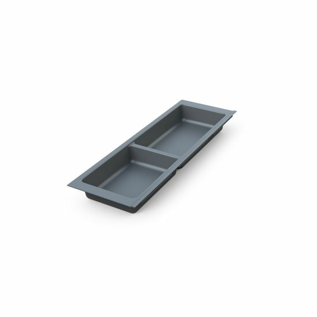 Mesan Traybond Kaşıklık 157X480 mm 2 Gözlü Antrasitgri Kaşıklık