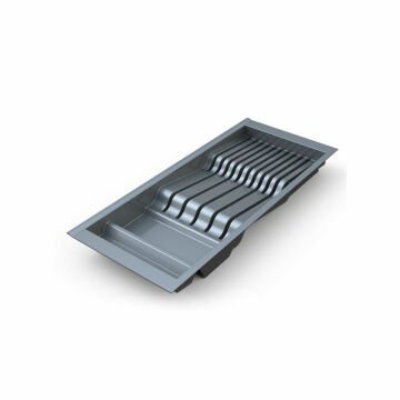 Mesan Traybond Kaşıklık 292X480 mm 5 Gözlü Antrasitgri Kaşıklık