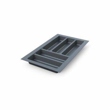 Mesan Traybond Kaşıklık 292X480 mm 5 Gözlü Antrasitgri Kaşıklık