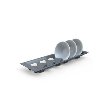 Mesan Traybond Kaşıklık 270X480 mm Antrasitgri Tabaklık