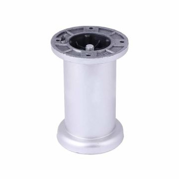 Gürden Jumbo Mat Krom Mobilya Ayak 8 cm
