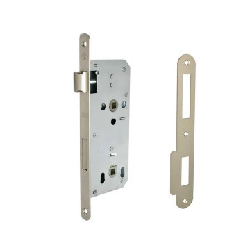 Kale Kilit Oval Oda Kapı Kilidi - 151R-40 mm / Nikel