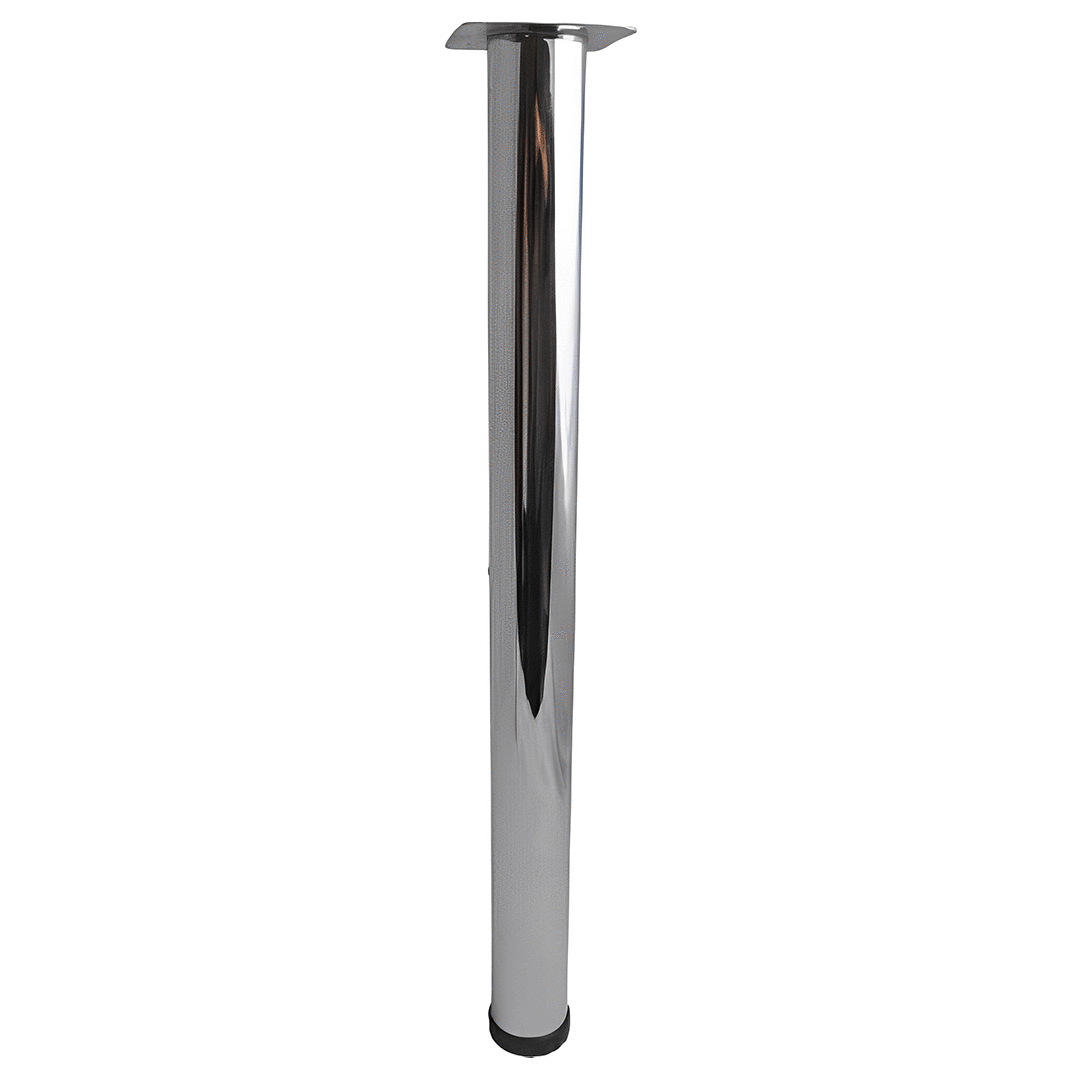 Çağrı Metal Ç:60 Masa Ayağı Krom 100 cm