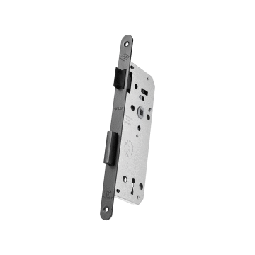 Metlox 40x23 mm Siyah Oval Kilit Sistemleri Sessiz Oda Kilidi