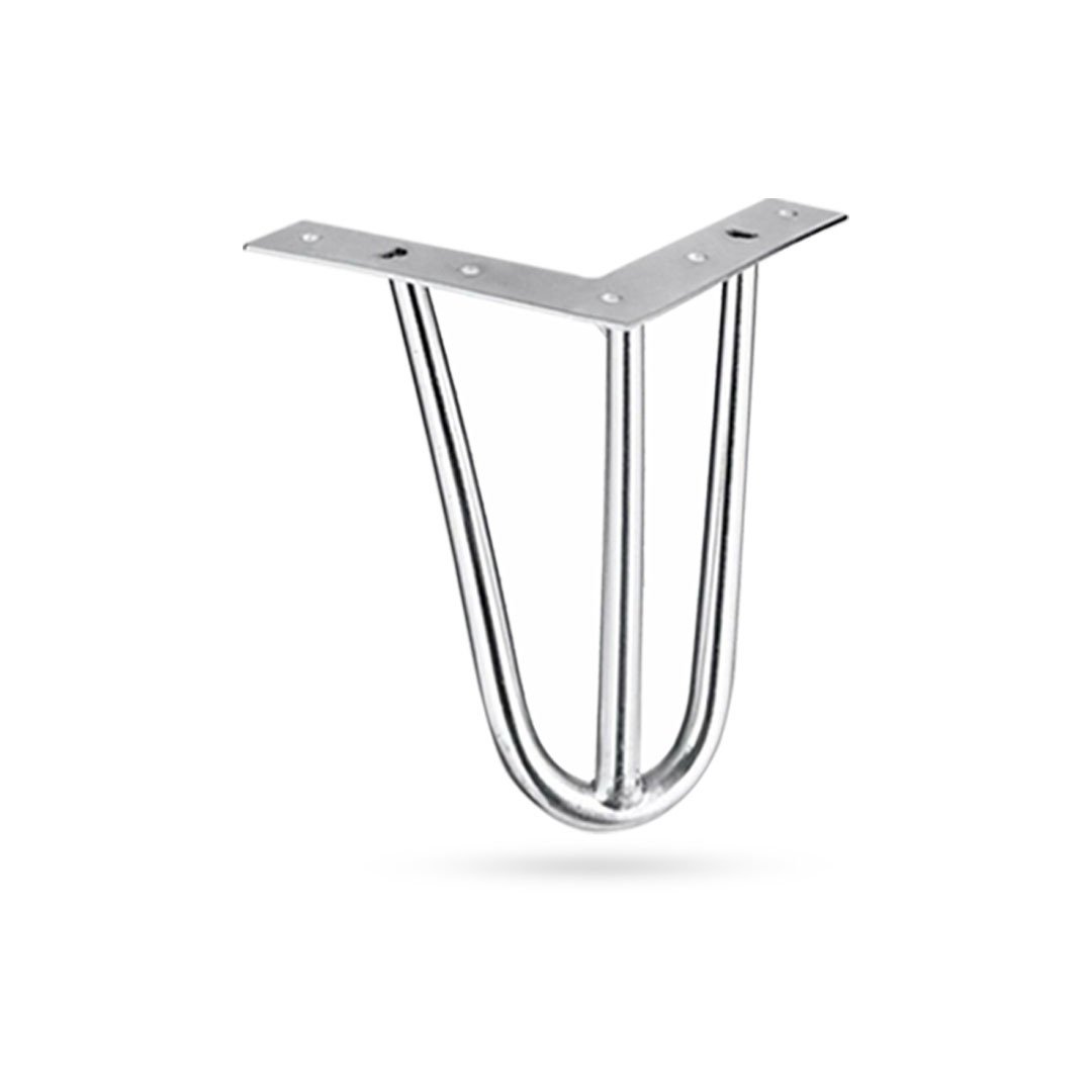 Mc Martı Metal Dekoratif Ayak Krom - 20 cm