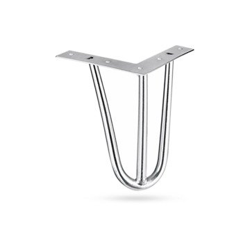 Mc Martı Metal Dekoratif Ayak Krom - 20 cm