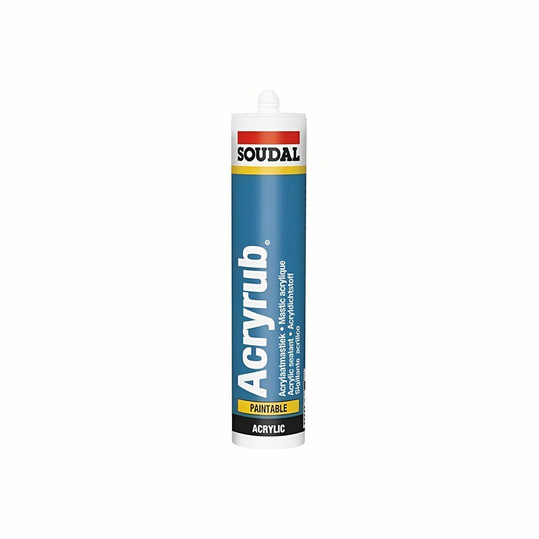 Soudal Acryrub Silikonize Mastik 500 gr Antrasit Gri 500 gr
