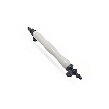 Lider Menekşe Düz Porselen Kulp Antik Sarı - 128 mm