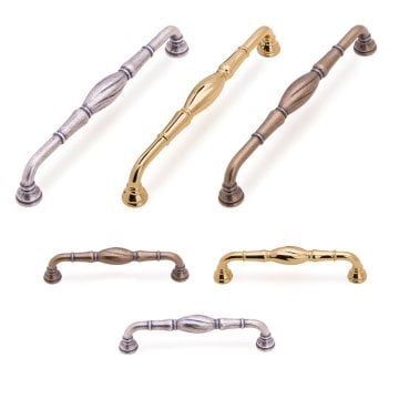 System 4477 Mobilya Kulp Antik Eskitme - 128 mm
