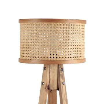 Gözde Ahşap Naturel Hasır 60 cm - 1 Metre