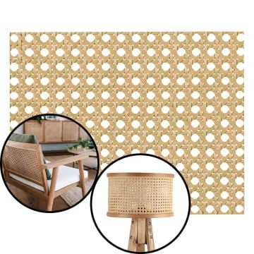 Gözde Ahşap Naturel Hasır 75 cm - 1 Metre