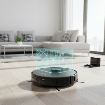 Grundıg VCR 6330 Moplu Haritalamalı Akıllı Robot Süpürge