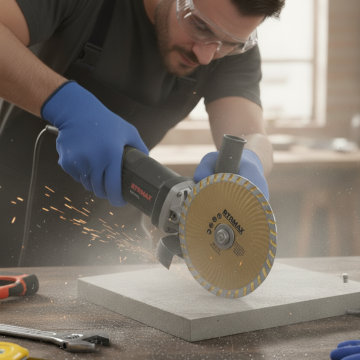 Rtrmax 115 mm Turbo Kanallı Elmas Testere