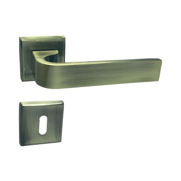 Nobel Bartın Kare Rozetli Mobilya Kapı Kolu Antiksarı Oda