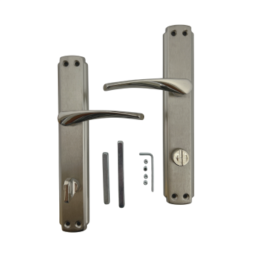 Hira Elif Bravo Nikel Saten Aynalı Kapı Kolu