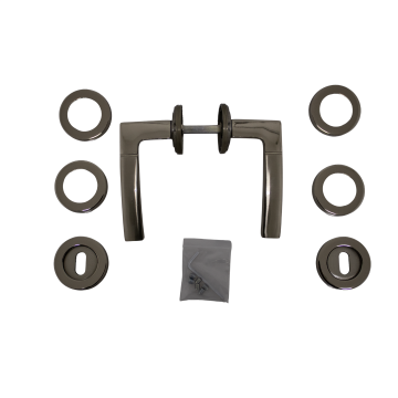 Hira Rüya Nikel Saten Rozetli Mobilya Kapı Kolu