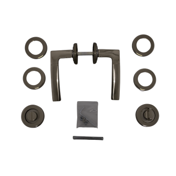 Hira Rüya Nikel Saten Rozetli Mobilya Kapı Kolu