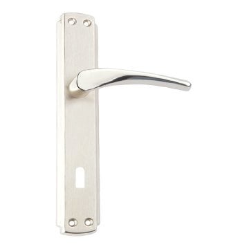 Hira Elif Bravo Nikel Saten Aynalı Kapı Kolu Dış Kapısı