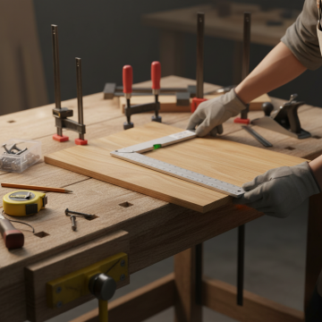 Etval Terazili Alüminyum Gönye