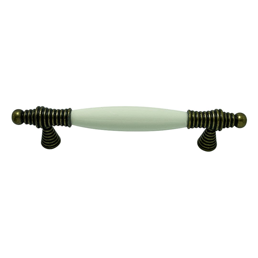 Tomurcuk 2120-40 Krem Porselen Mobilya Kulp 128 mm