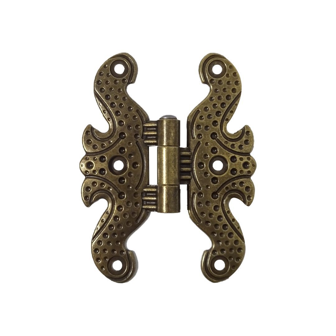 Kelebek Menteşe 69 mm Antik Sarı