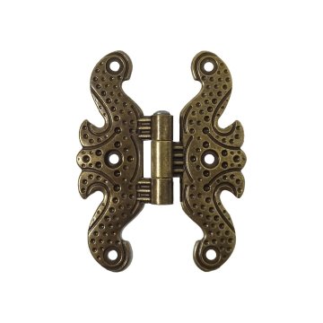 Kelebek Menteşe 69 mm Antik Sarı
