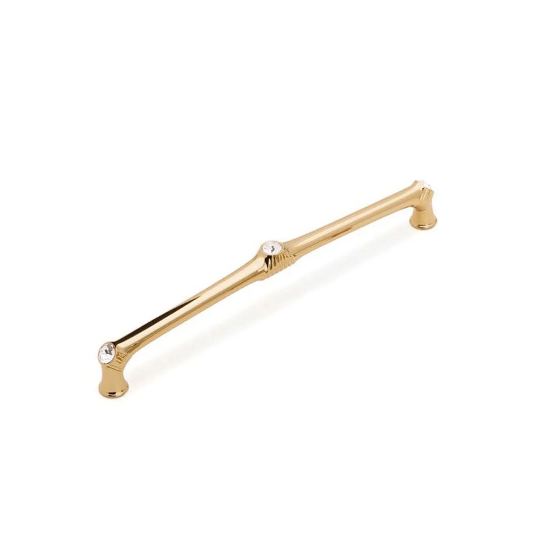 System 4218 Zamak Mobilya Kulp Altın Sarısı - 160 mm