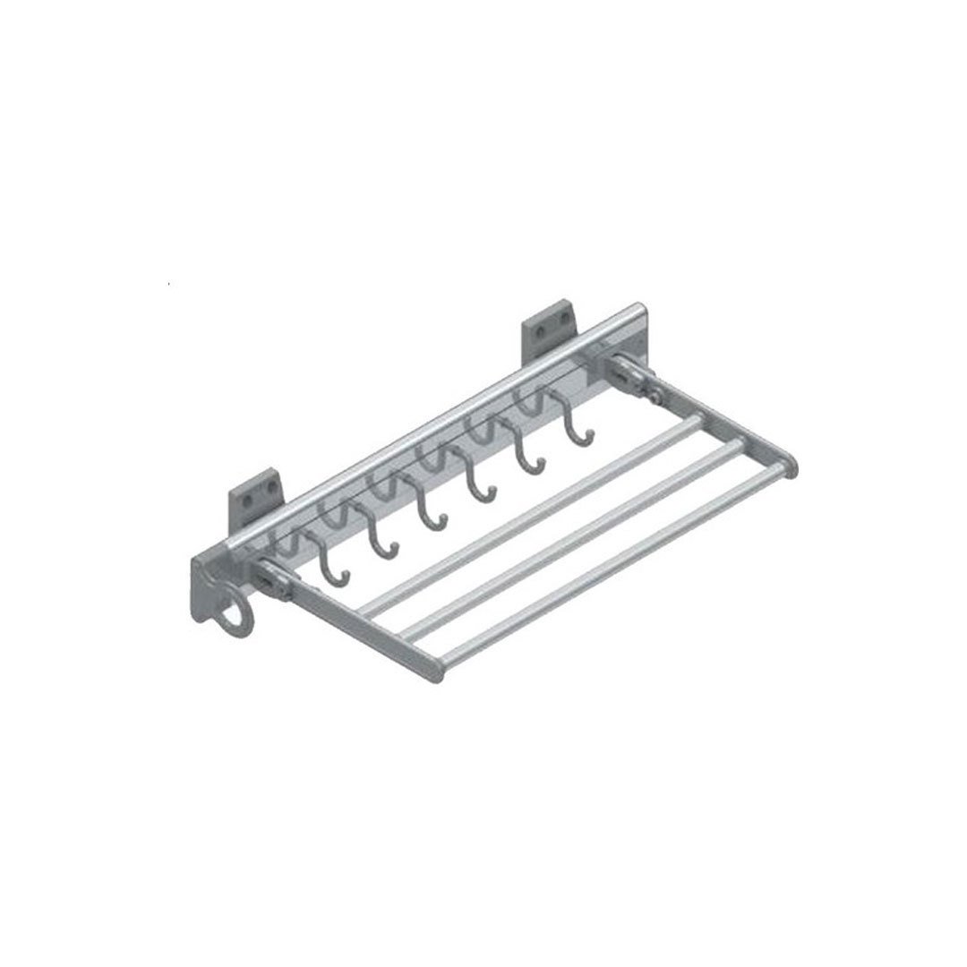 Starax 6540/A Raylı Alüminyum Pantolon Askılı Kemerlik