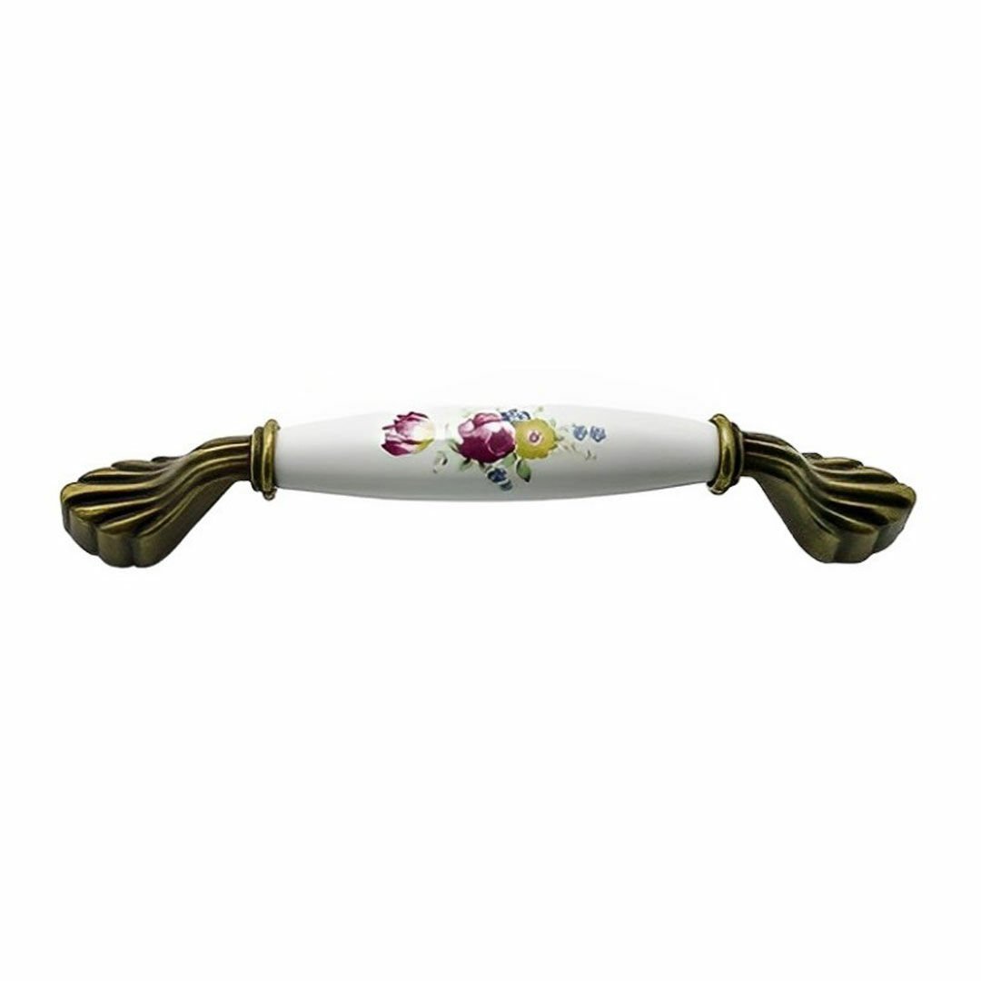 Tomurcuk 2141-40 Antik Sarı Porselen Mobilya Kulp